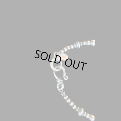 画像3: NAVAJO ナバホ族ナバホ　Horseshoe Bend シルバービーズブレス　ターコイズ