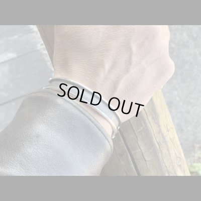 画像7: NAVAJO ナバホ族　Horseshoe Bend シルバーバングル　新作