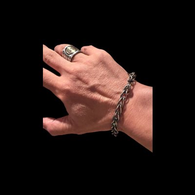 画像6: NAVAJO ナバホ族ナバホ　Steve.Arviso　スティーブ・アルビソ　マネーチェーンブレス