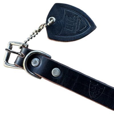 画像3: H.T.C.  Hollywood Trading Company  新作スタッズナローベルト　　BLACK