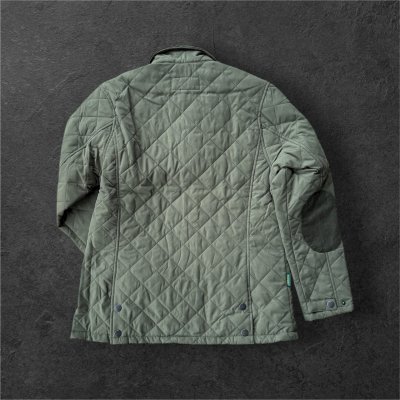 画像2: HUNTER OUTDOOR  キルティングジャケット GREEN