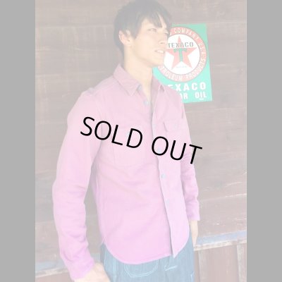 画像9: "JELADO PRODUCT"ジェラード 2018 ネルシャツ ( ショート丈 )プラム