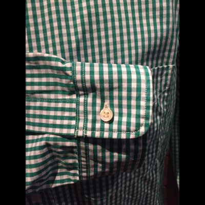 画像7: JELADO  B.D.shirt(ボタンダウンシャツ) ギンガムチェック フォレストグリーン