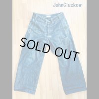 JOHN GLUCKOW Net Maker's Trousers ネットメーカーズ トラウザーズ  インディゴ 