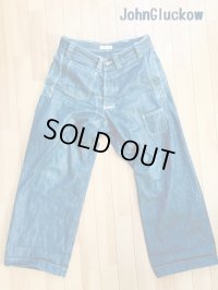 JOHN GLUCKOW Net Maker's Trousers ネットメーカーズ トラウザーズ  インディゴ 