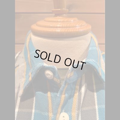 画像4: JELADOジェラード Unionworkers Shirts(ユニオンワーカーズシャツ) ショート丈オールドブルー