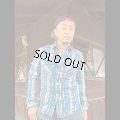 画像6: JELADOジェラード Unionworkers Shirts(ユニオンワーカーズシャツ) ショート丈オールドブルー