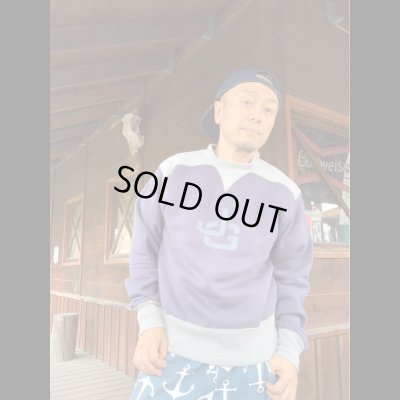 画像7: "JOHN GLUCKOW" 2016 A/W ARMY/NAVY BOXING MATCH Club Sweatshirt(ステンシルカスタム) ネイビー