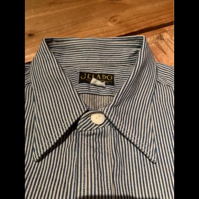 画像8: JELADO ジェラード Pressman Shirt(プレスマンシャツ) オールドブルー 