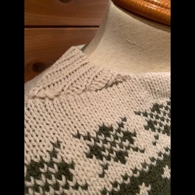 画像7: JELADO ジェラードNordic Knit(ノルディックニット) ティーグリーン×バニラ [JP43836] 
