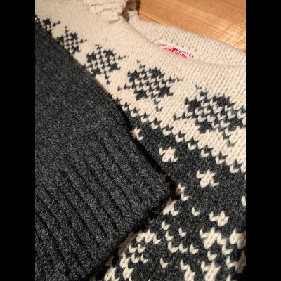 画像7: JELADO ジェラードNordic Knit(ノルディックニット) アッシュ×バニラ