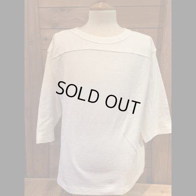 画像1: JELADO ジェラード CC Show Special 限定アイテム Loop Wheel Pique Football Tee　オフホワイト 