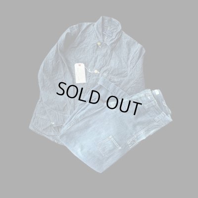 画像11: JOHN GLUCKOW ジョン．グラッコー "Dockworkers Revisited" Netmakers Jacket(ネットメーカーズ ジャケット) インディゴ