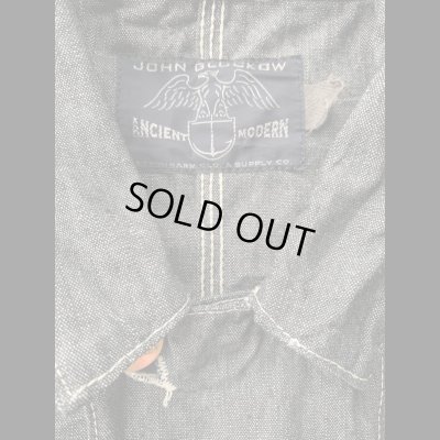 画像3: JOHN GLUCKOW ジョン．グラッコー "Dockworkers Revisited" Netmakers Jacket(ネットメーカーズ ジャケット) インディゴ