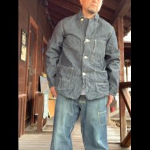 他の写真1: JOHN GLUCKOW ジョン．グラッコー "Dockworkers Revisited" Netmakers Jacket(ネットメーカーズ ジャケット) インディゴ