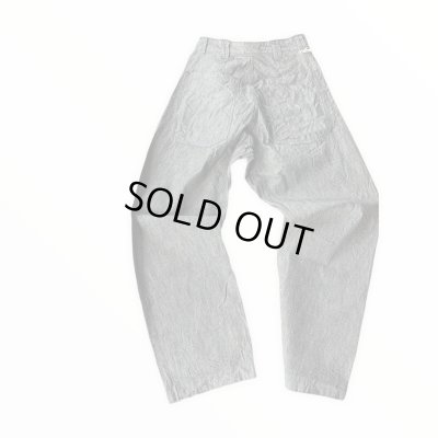 画像2: JOHN GLUCKOW Net Maker's Trousers ネットメーカーズ トラウザーズ ブラックシャンブレー