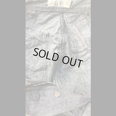 画像11: JOHN GLUCKOW Net Maker's Trousers ネットメーカーズ トラウザーズ ブラックシャンブレー