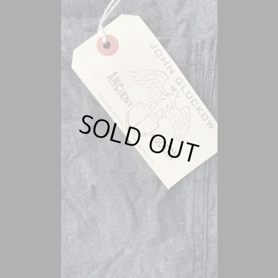 画像12: JOHN GLUCKOW Net Maker's Trousers ネットメーカーズ トラウザーズ ブラックシャンブレー