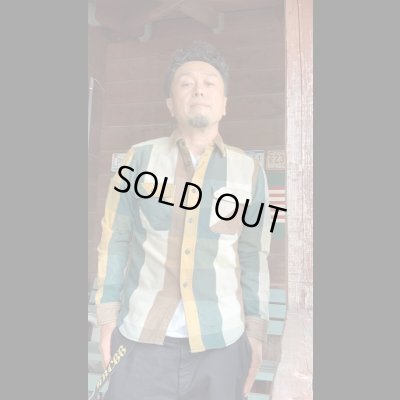 画像7: JELADOジェラード Unionworkers Shirts(ユニオンワーカーズシャツ) ショート丈 パンプキン