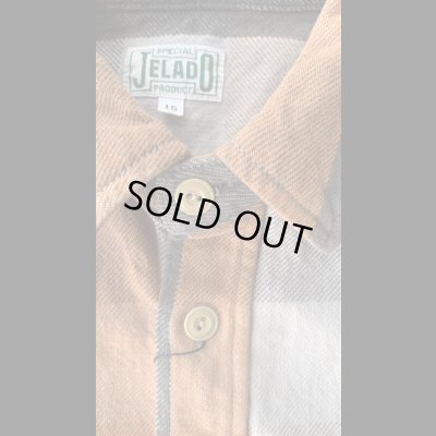 画像3: JELADOジェラード 2022Unionworkers Shirts(ユニオンワーカーズシャツ) ショート丈 キャラメル