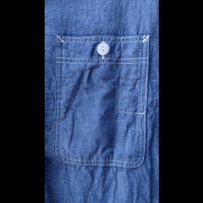 画像4: JELADO(ジェラード）Smoker Shirt  Indigo Chambray
