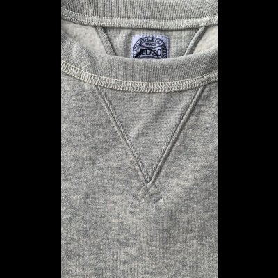 画像3: JELADO ジェラード　Champs Sweat 2Tone  ソルト＆ペッパー・ミント