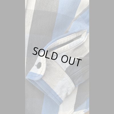 画像6: JELADOジェラード Unionworkers Shirts(ユニオンワーカーズシャツ) ショート丈 ブルーマロン