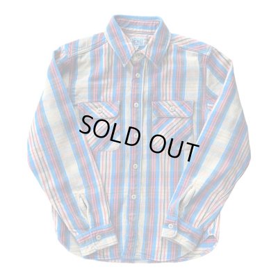 画像1: JELADOジェラード Unionworkers Shirts(ユニオンワーカーズシャツ) ショート丈  ピーナッツ