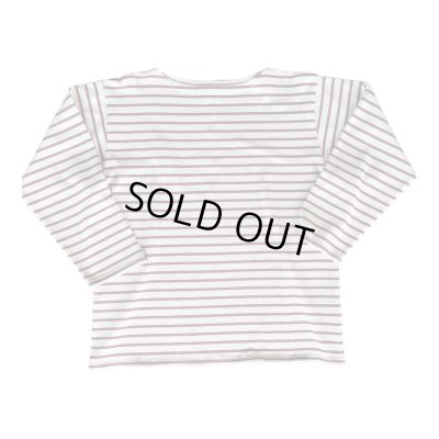 画像1: JELADO ジェラードMalibe  マリブ ボーダーTEE  VANILLA/ RASBERRY