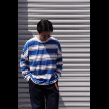 他の写真1: 「Sugar & Co.」 border　L/S Tee シュガーアンドカンパニー Stacy Stripe Jersey Tシャツ