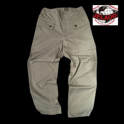 画像1: JELADO ジェラード  Monkey Trousers  FedeOlive