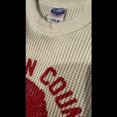 画像3: JELADO ジェラード プリントクルーネック Mega Thermal  バニラ