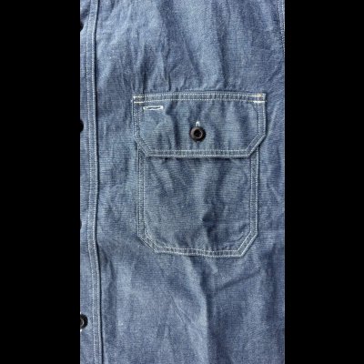 画像6: JELADOジェラード Unionworkers Shirts(ユニオンワーカーズシャツ) ショートスリーブ　INDIGO