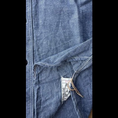 画像7: JELADOジェラード Unionworkers Shirts(ユニオンワーカーズシャツ) ショートスリーブ　INDIGO