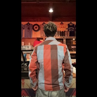 画像9: JELADOジェラード Unionworkers Shirts(ユニオンワーカーズシャツ) ショート丈 アプリコット 