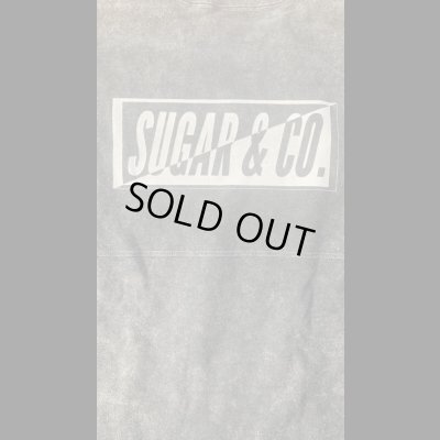 画像3: Sugar & Co. Bleach Drop Sweat シュガーアンドカンパニー 硫化染 ドロップスウェット