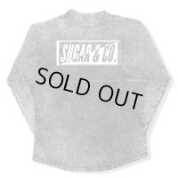 Sugar & Co. Bleach Drop Sweat シュガーアンドカンパニー 硫化染 ドロップスウェット 
