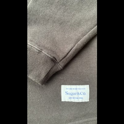 画像3: Sugar & Co.  Drop Sweat シュガーアンドカンパニー 別注MASOCHIST  ドロップスウェット  ブラック