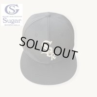 Sugar&CO  Washable fittedcap Sugar Cap  シュガーキャップ  Black
