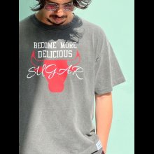 他の写真1: Sugar & Co. Bleach Drop Sweat シュガーアンドカンパニー dorop tee  ドロップTシャツ　CHICAGO F.BLACK