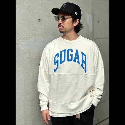画像5: Sugar & Co. BOX  Sweat シュガーアンドカンパニーボックス スウェット アーチロゴ  WHITE