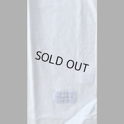 画像4: Sugar & Co. Bleach Drop Sweat シュガーアンドカンパニー dorop tee  ドロップTシャツWHITE