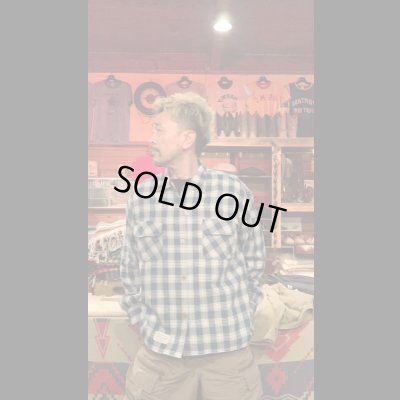 画像7: Sugar&Co  シュガーアンドコー　check board shirt チェックボードシャツ　ブルー