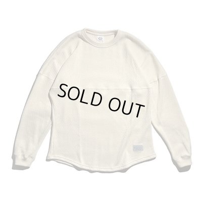 画像1: Sugar & Co. BOX  Sweat シュガーアンドカンパニー drop thermal ドロップサーマル  WHITE