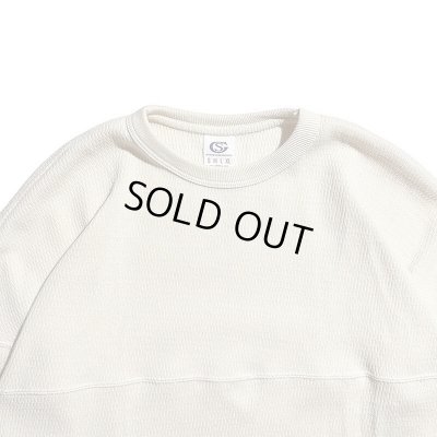 画像2: Sugar & Co. BOX  Sweat シュガーアンドカンパニー drop thermal ドロップサーマル  WHITE