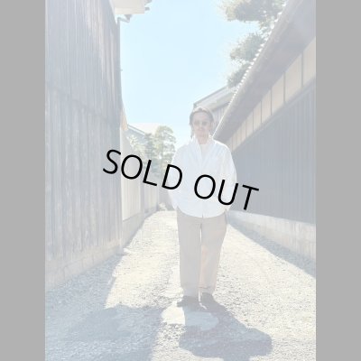 画像12: Sugar&Co   (シュガーアンドコー）handsome shirt　White twill ハンサムシャツ　ホワイトツイル