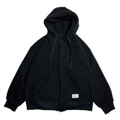 画像1: Sugar & Co.  シュガーアンドカンパニー storm fleece baja foodie  　ＢＬＡＣＫ　ブラック