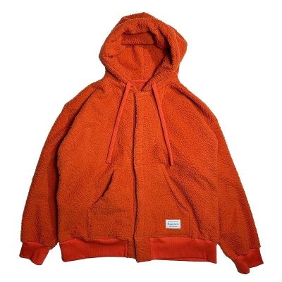 画像1: Sugar & Co.  シュガーアンドカンパニー storm fleece baja foodie  　ORANGE