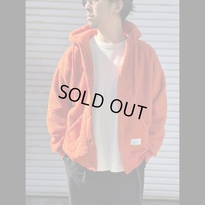 画像6: Sugar & Co.  シュガーアンドカンパニー storm fleece baja foodie  　ORANGE