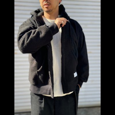 画像7: Sugar & Co.  シュガーアンドカンパニー storm fleece baja foodie  　ＢＬＡＣＫ　ブラック